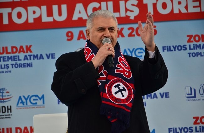 BAŞBAKAN BİNALİ YILDIRIM, BİR DİZİ ZİYARET VE TEMEL ATMA TÖRENLERİ İÇİN ZONGULDAK’A GELDİ. (ÖMER TEKCAN - ONUR ALTINDAĞ - SERTAÇ ÖZDEMİR - VEDAT KILIÇ/ZONGULDAK-İHA)