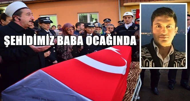 Şehit Polis Bilgin’in Naaşı Zonguldak’a Getirildi