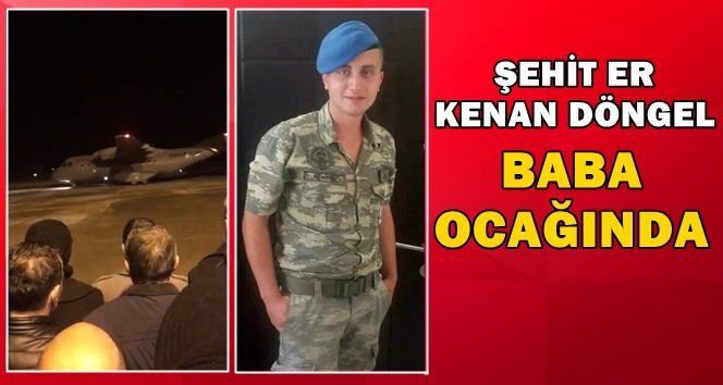 Ereğlili Şehidimiz Zonguldak’ta (Görüntülü)