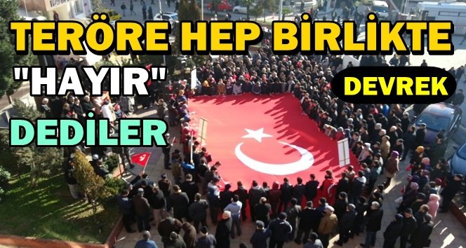 Kent Konseyinden “Teröre Hayır” mitingi