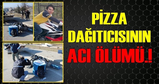 60 kilometre hızla önündeki çekiciye çarptı