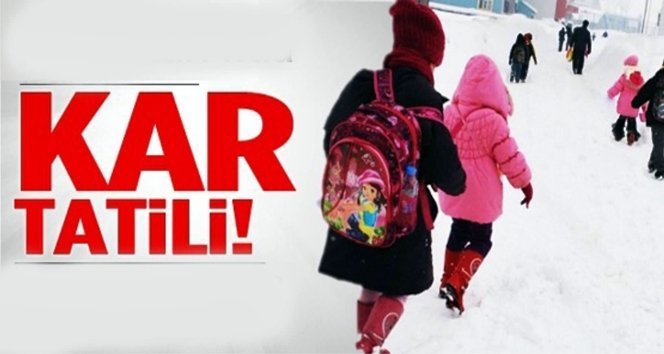 Eğitime kar engeli…