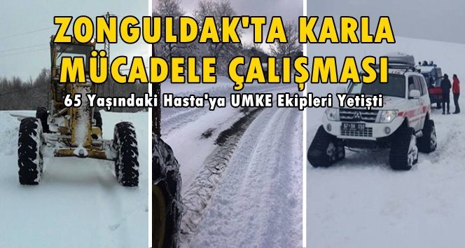 Karaveli karla mücadeleyi açıkladı