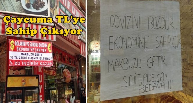 Çaycumalı Esnaflar Erdoğan’a Destek Veriyor