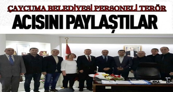 Polise taziye ziyareti Kantarcı ve personelden…
