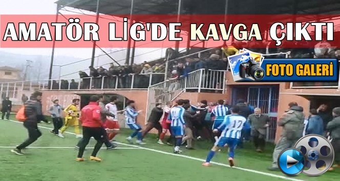 Maçta tekme tokat kavga