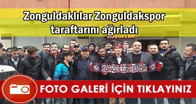 Zonguldak Kömürsporlu taraftarlar Pendik’te ağırlandı