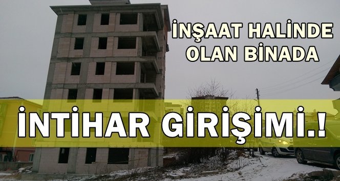 Genç kız intihar girişiminde bulundu