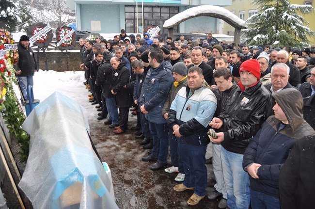 HAKKI ARSLAN DEFNEDİLDİ (MUSTAFA KURT/BARTIN-İHA)