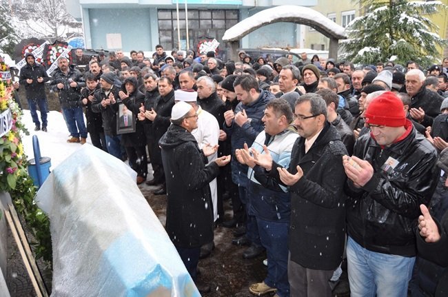 HAKKI ARSLAN DEFNEDİLDİ (MUSTAFA KURT/BARTIN-İHA)