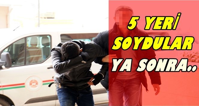 Soydular, yakalandılar.!