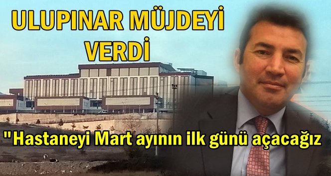 Ulupınar, Çaycumalılara müjde verdi