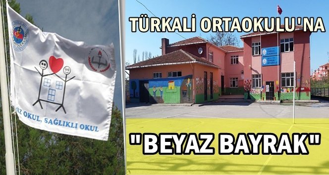 Türkali Ortaokulu “Beyaz Bayrak” aldı…