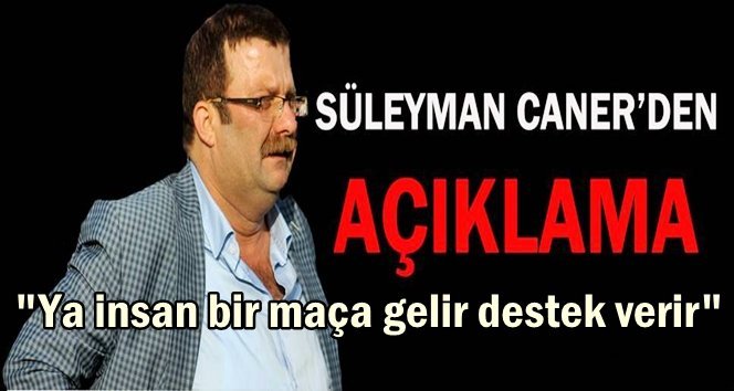 Caner’den Milletvekillerine veryansın.!
