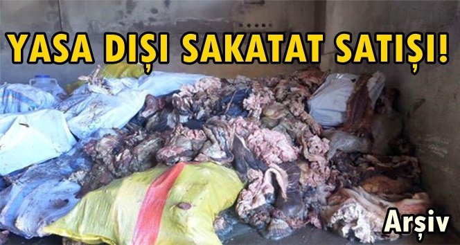 Gökçebey’de sakatat satışı iddiası.!