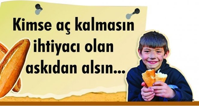 “Askıda Ekmek Var “ projesi