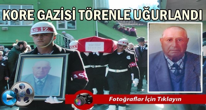 Türkali’de son Kore Gazisi Şevket Akkuş defnedildi