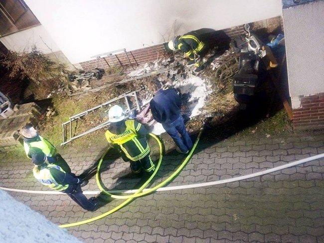 ALMANYA'DA ÇIKAN YANGINDA APARTMANDA MAHSUR KALAN 6 ALMAN'I KURTARAN TÜRK VATANDAŞI ÜLKEDE 'KAHRAMAN' İLAN EDİLDİ. (ERTUĞRUL YÜKSEL/ZONGULDAK-İHA)