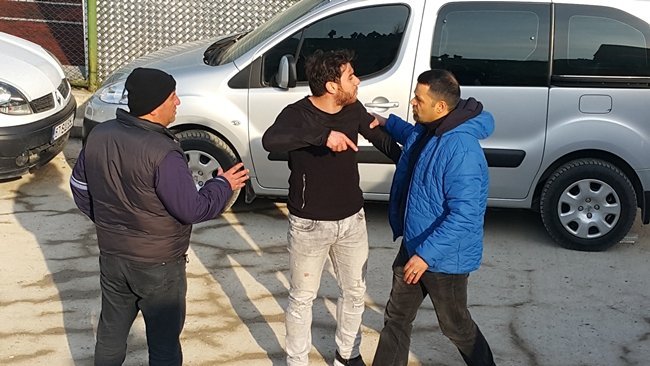 ZONGULDAK’IN ALAPLI İLÇESİNDE DEPLASMANLI SÜPER AMATÖR KÜME’DE ALAPLI BELEDİYESPOR İLE ZONGULDAK BELEDİYESPOR ARASINDA OYNANAN KARŞILAŞMA SONUNDA OLAYLAR ÇIKTI. (VEDAT KILIÇ/ZONGULDAK-İHA)