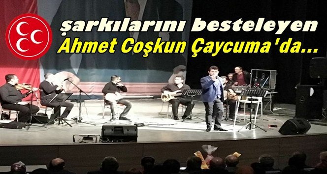 Şair ve Halk Müziği Sanatçısı Ahmet Coşkun Çaycuma’da…