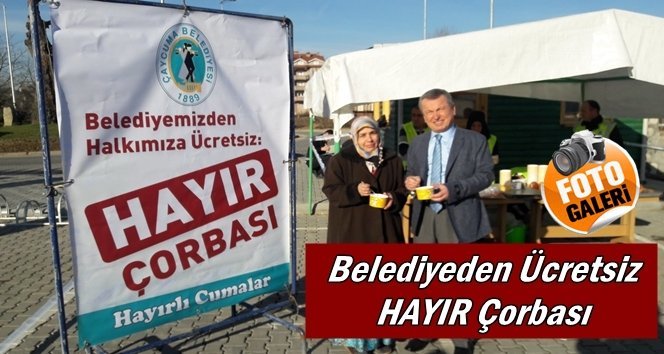 Belediyeden hayır çorbası