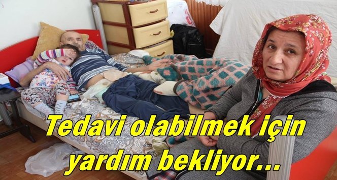 5 çocuk babası yardım eli bekliyor