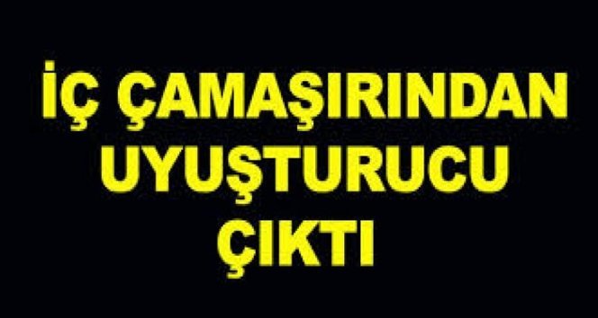 Otobüste yolculuk yaparken gözaltına alındı