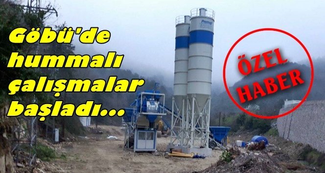 Göbü köyünde hareketli dakikalar…