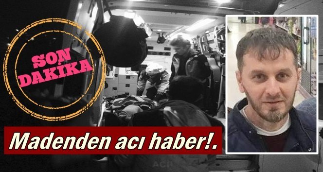 Göçük var; 1 Ölü