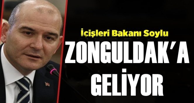 Bakan Soylu geliyor