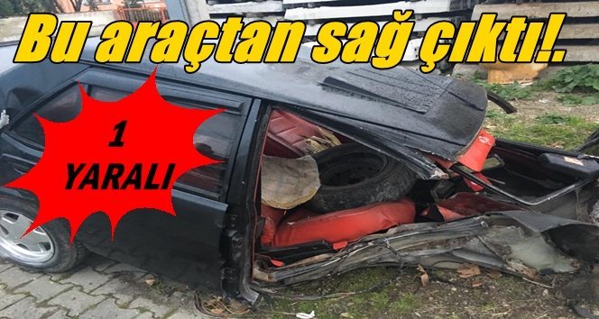 Bartın Karabük yolunda feci kaza…