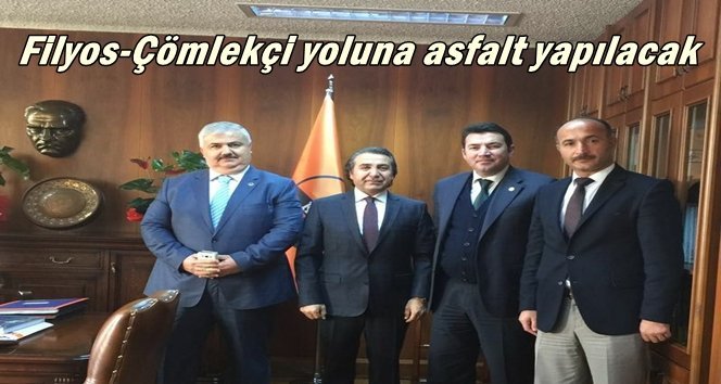 Filyos’un yolları asfaltlanacak