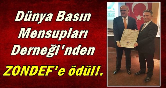 Yılın Sivil Toplum Kuruluşu ZONDEF