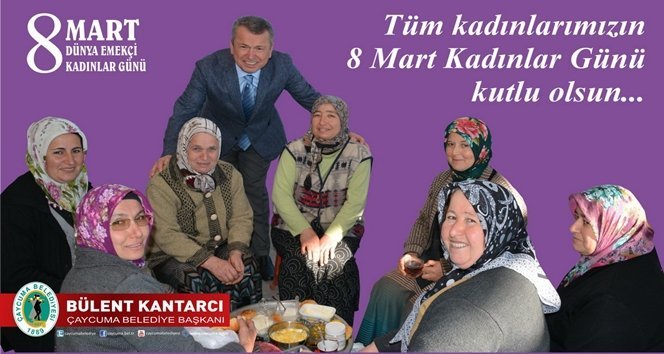 Başkan Kantarcı’dan Kadınlar Günü mesajı