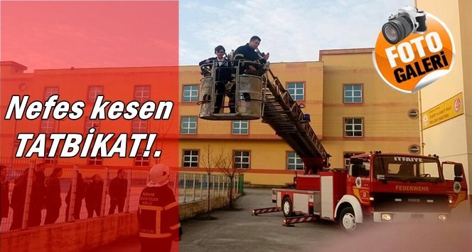 Çaycuma’da tatbikat!