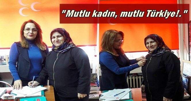 MHP üye kazandıkça mutlu olmaya devam ediyor