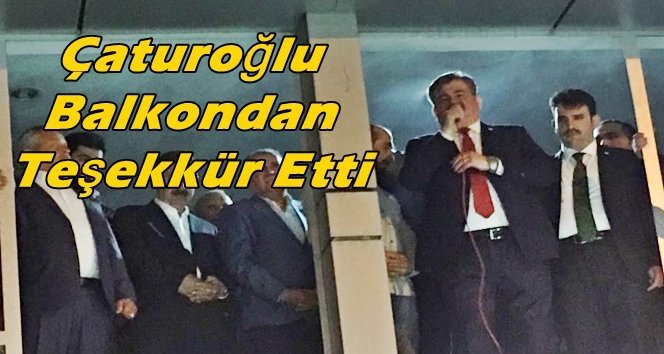 Çaturoğlu; “Bu ülkeden hiçbir şey bundan sonra eskisi gibi olmayacak”