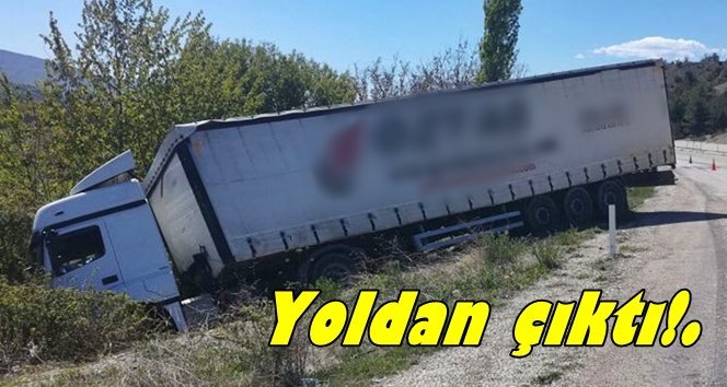 Böyle kaza yok! Yoldan çıktı…