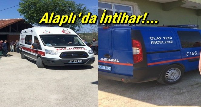 Ahır’da kendini astı…