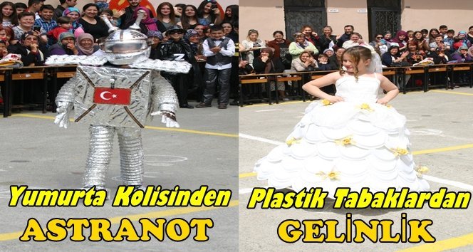 Herşeyi çöp diye atmayın! Bakın neler yapılıyor