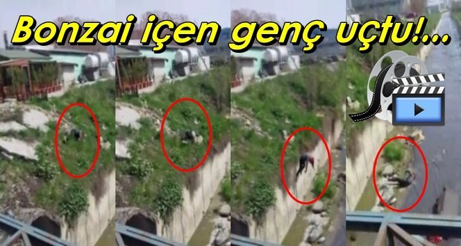 Dereye uçtu…Saniye saniye o anlar…
