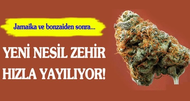 Bonzaiden sonra yeni uyuşturucu…İşte detaylar…