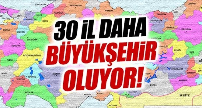İşte büyük şehirler…