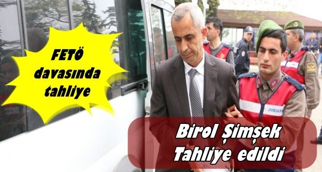 Garnizon Komutanı Şimşek tahliye oldu…