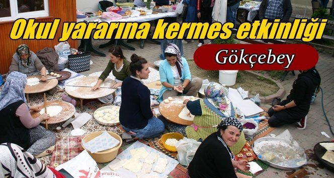 Gökçebey’de okul yararına kermes…