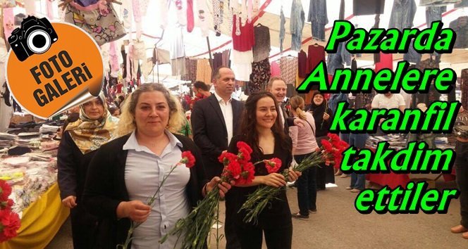 MHP Kilimli Teşkilatından annelere karanfil…