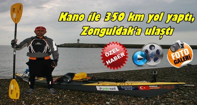 Sigara ve uyuşturucuya karşı kano turu yapıyor