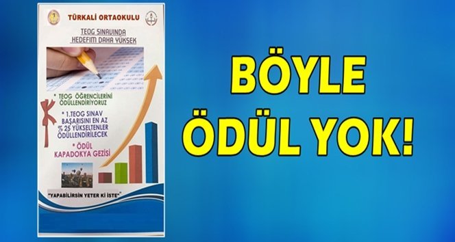 Türkali Ortaokulu başarılı öğrencileri ödüllendirecek…