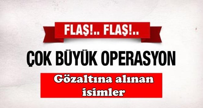 Zonguldak’ta büyük operasyon…
