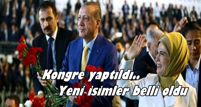 Ak Parti MKYK listesi açıklandı